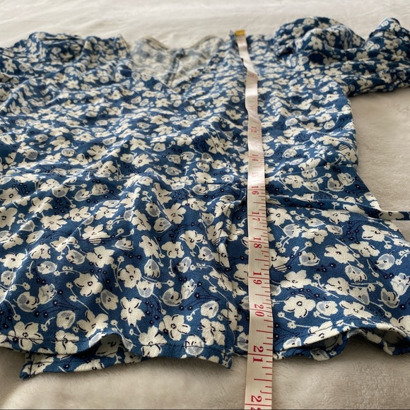 Reformation Poire Floral Wrap Blouse - Picture 11 of 12